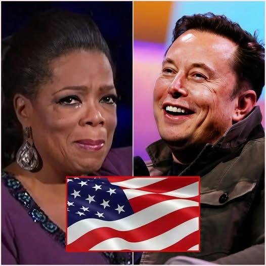 Breaking News: Oprah Winfrey abruptly ended her legendary show “It’s All Elon Musk’s Fault” and announced she would leave the United States and never return.