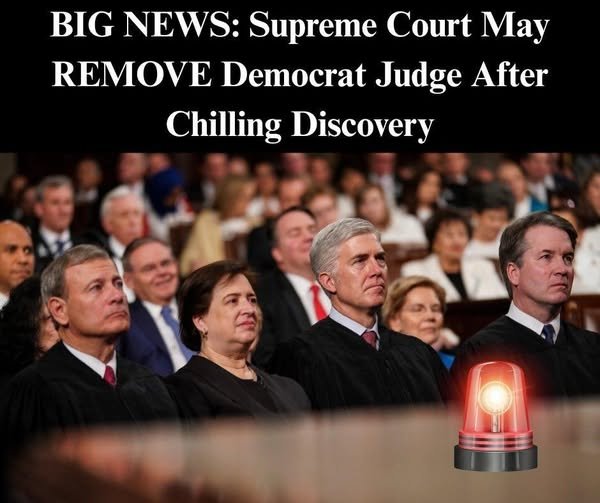 Supreme Court May REMOVE Democrat Judge After Chilling Discovery