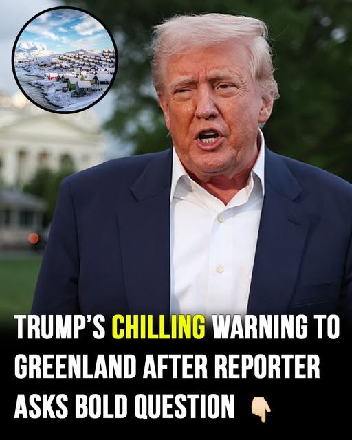 Trump drops new Greenland threat following reporter’s question