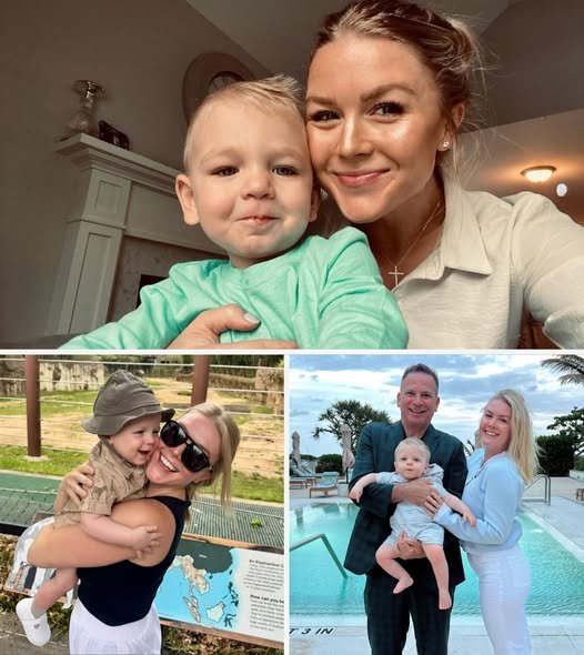 Karoline Leavitt shares intimate family photos from Mar-A-Lago with husband and baby son Niko
