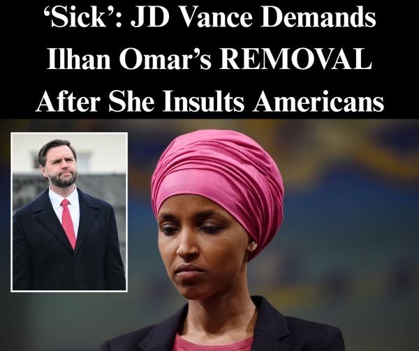 VP Vance Rips Ilhan Omar Over Resurfaced ‘Fearful of White Men’ Clip