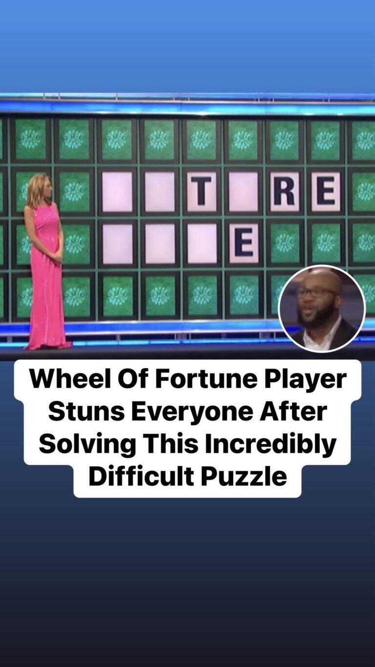 Wheel Of Fortune Contestant Stuns Everyone After Solving This Incredibly Difficult Puzzle