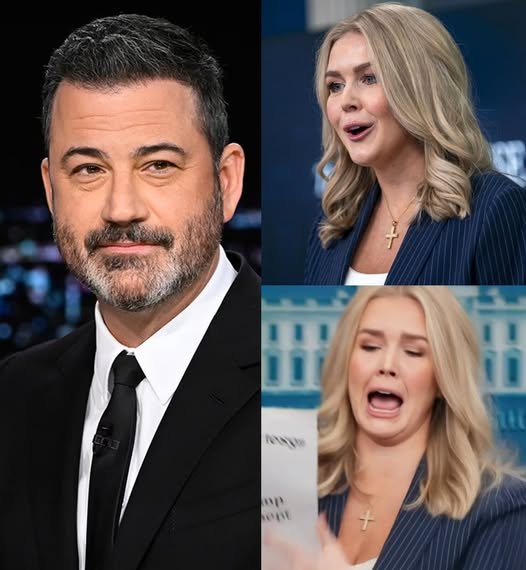 Karoline Leavitt KICKED OFF Jimmy Kimmel Live!